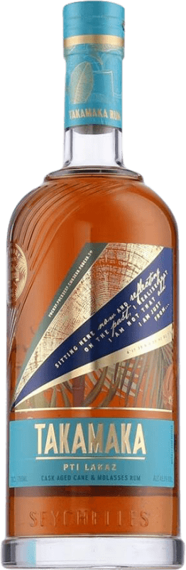 Envoi gratuit | Rhum Takamaka St. Andre PTI Lakaz Seychelles 70 cl