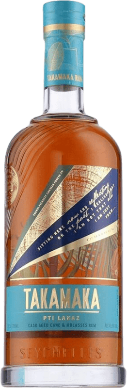 Free Shipping | Rum Takamaka Saint Andre PTI Lakaz Seychelles 70 cl