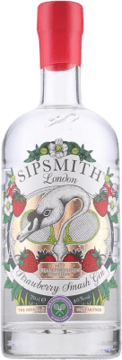 Ginebra Sipsmith Strawberry Smash Championships Edition Gin 70 cl