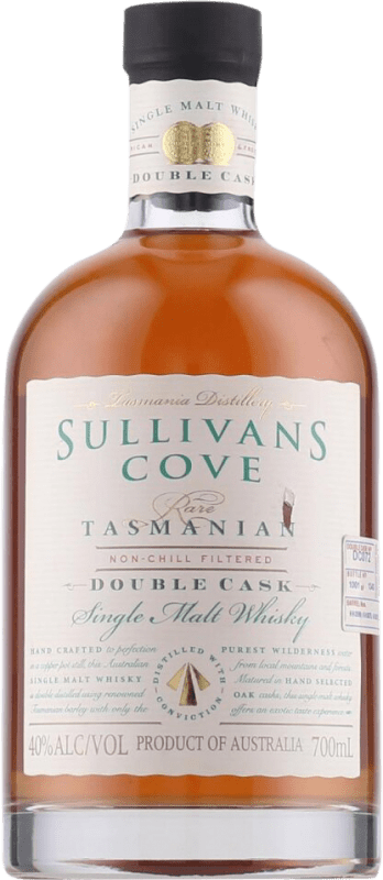 Envoi gratuit | Single Malt Whisky Sullivans Cove. Tasmanian Double Cask Australie 70 cl