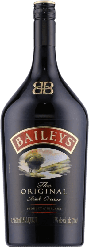 54,95 € Envio grátis | Licor Creme Baileys Irish Cream The Original Irish Garrafa Especial 1,5 L