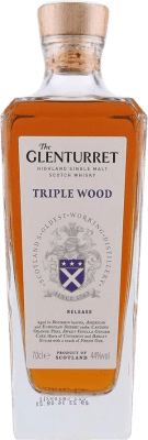 Whisky Single Malt Glenturret Highlands Triple Cask — Tripla Barrica, Edição Limitada 70 cl
