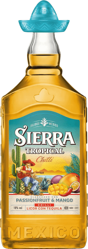 Бесплатная доставка | Текила Sierra Tropical Chilli Халиско Мексика 70 cl