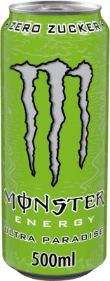 18,95 € | 盒装12个 饮料和搅拌机 Monster Energy Ultra Paradise 爱尔兰 瓶子 Medium 50 cl