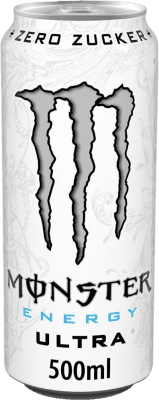 1,95 € | 碳酸饮料 Monster Energy Ultra White — 白色的 爱尔兰 中瓶装 50 cl