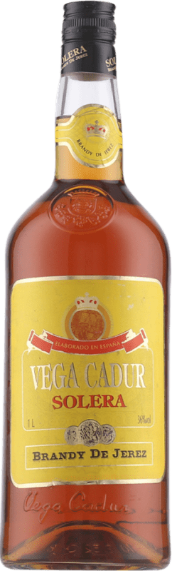 Envio grátis | Brandy Conhaque Williams & Humbert Vega Cadur Solera de Jerez Espanha 1 L