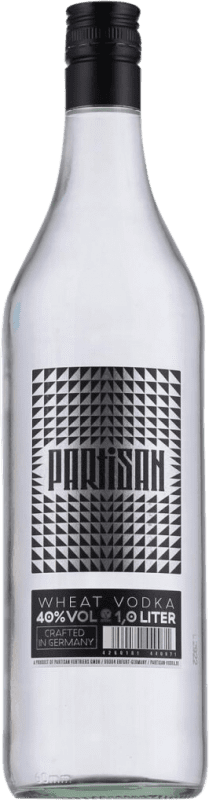 Envío gratis | Vodka Partisan Wheat Alemania 1 L