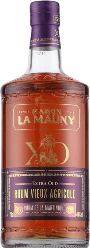 Envoi gratuit | Rhum La Mauny XO Vieux Agricole France 70 cl