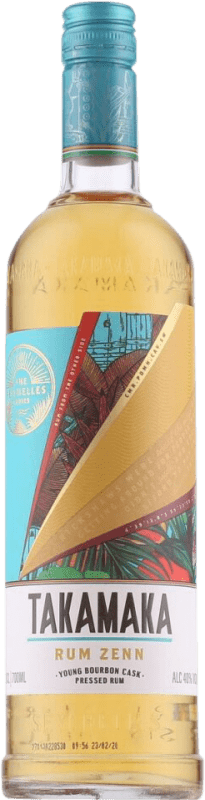 Envio grátis | Rum Takamaka Zenn Seychelles 70 cl