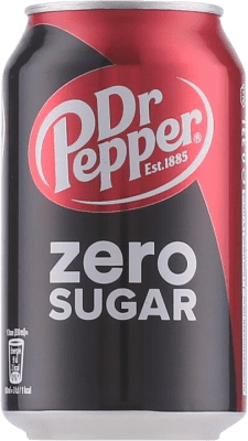 飲み物とミキサー Dr. Pepper Zero Sugar アルミ缶 33 cl