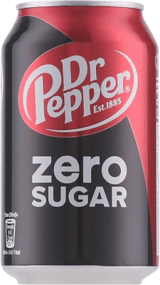 Spedizione Gratuita | Bibite Dr. Pepper Zero Senza Zucchero stati Uniti Lattina 33 cl