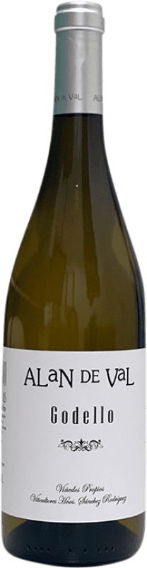 Kostenloser Versand | Weißwein Alan de Val D.O. Valdeorras Spanien Godello 75 cl