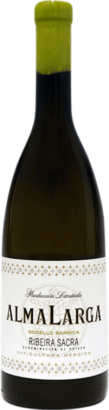 Envio grátis | Vinho branco Alma das Donas Alma Larga Barrica D.O. Ribeira Sacra Espanha Godello 75 cl