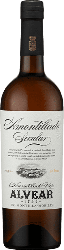 34,95 € | Verstärkter Wein Alvear Amontillado Secular D.O. Montilla-Moriles Andalusien Spanien Pedro Ximénez 75 cl