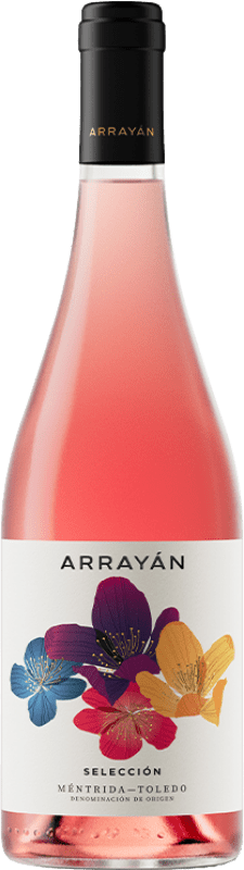 Envoi gratuit | Vin rose Arrayán Selección Rosado D.O. Méntrida Espagne Syrah, Grenache 75 cl