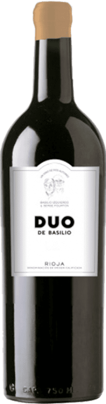 Бесплатная доставка | Красное вино Basilio Izquierdo Duo D.O.Ca. Rioja Испания Tempranillo, Grenache 75 cl