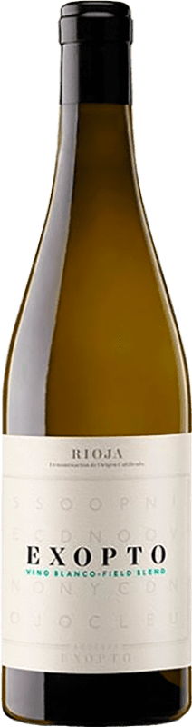 18,95 € | Белое вино Exopto Field Blend Blanco D.O.Ca. Rioja Испания Viura, Grenache White 75 cl