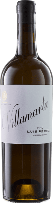 193,95 € | Vino Generoso Fortificado Luis Pérez Villamarta Tres Palmas D.O. Jerez-Xérès-Sherry España Palomino Fino 75 cl