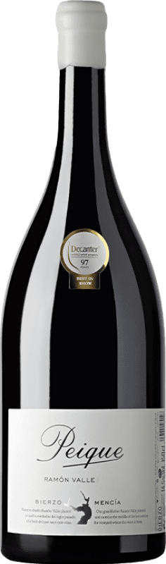 Envoi gratuit | Vin rouge Peique Ramón Valle D.O. Bierzo Espagne Mencía Bouteille Magnum 1,5 L