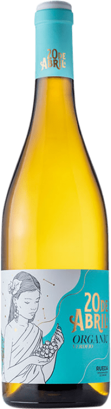 Kostenloser Versand | Weißwein Verdeal 20 de Abril Organic D.O. Rueda Spanien Verdejo Ökologisch 75 cl