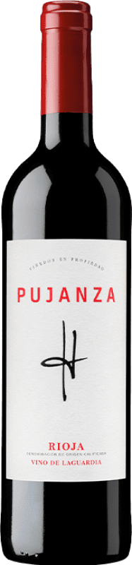 Бесплатная доставка | Красное вино Pujanza D.O.Ca. Rioja Испания Tempranillo 75 cl