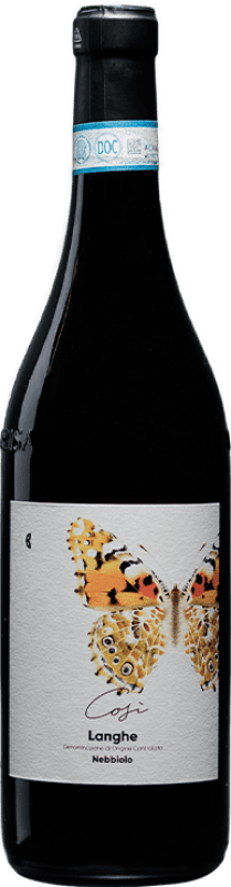 Бесплатная доставка | Красное вино Camparo Così D.O.C. Langhe Италия Nebbiolo — Неббиоло 75 cl