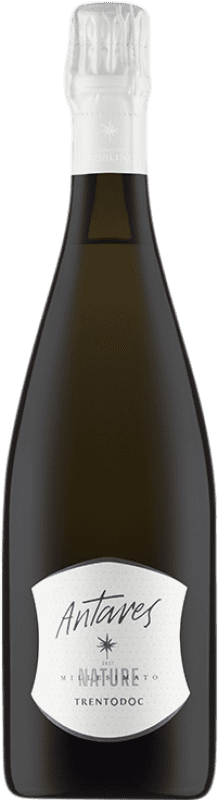 36,95 € Spedizione Gratuita | Spumante bianco Cantina Toblino Antares Brut Nature D.O.C. Trento