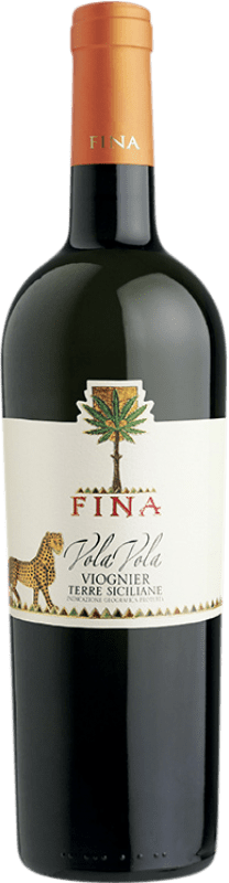 Envío gratis | Vino blanco Cantine Fina Vola Vola I.G.T. Terre Siciliane Italia Viognier 75 cl
