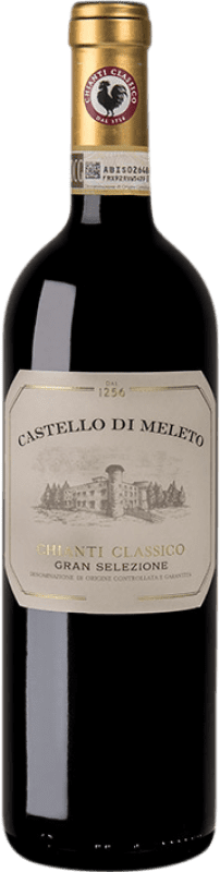 Spedizione Gratuita | Vino rosso Castello di Meleto Gran Selezione D.O.C.G. Chianti Classico Italia Sangiovese 75 cl