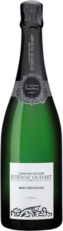 31,95 € | Espumoso blanco Étienne Oudart Référence Brut A.O.C. Champagne Francia Pinot Negro, Chardonnay, Pinot Meunier 75 cl