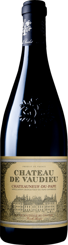 67,95 € Spedizione Gratuita | Vino Rosso Château de Vaudieu A.O.C. Châteauneuf-du-Pape