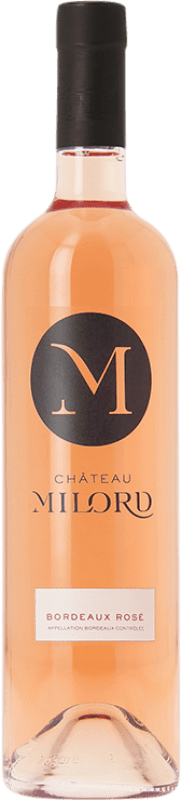 8,95 € Free Shipping | Rosé Wine Château Milord Rosé A.O.C. Bordeaux