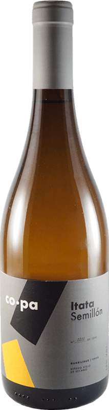 37,95 € Envío gratis | Vino Blanco Co-pa I.G. Valle del Itata