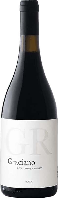 Бесплатная доставка | Красное вино Los Aguilares D.O. Sierras de Málaga Испания Graciano — Грасиано 75 cl