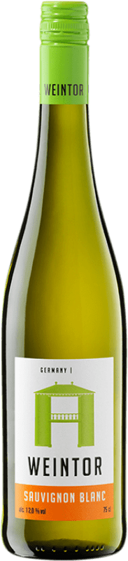 Бесплатная доставка | Белое вино Die Weinmacher Weintor Q.b.A. Pfälz Германия Sauvignon White 75 cl