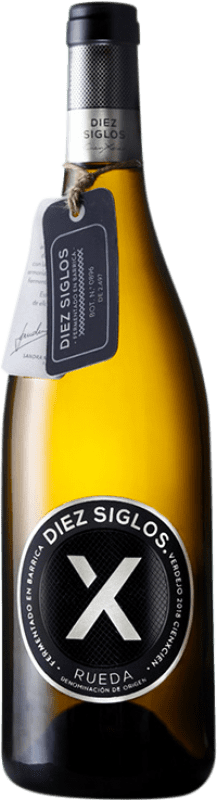 11,95 € | Vinho branco Diez Siglos Fermentado en Barrica D.O. Rueda Espanha Verdejo 75 cl