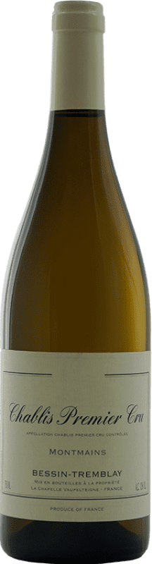 49,95 € Envoi gratuit | Vin Blanc Bessin-Tremblay Montmains 1er Premier Cru A.O.C. Chablis