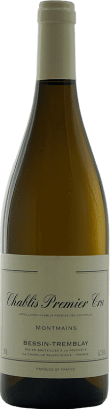 Spedizione Gratuita | Vino bianco Bessin-Tremblay Montmains A.O.C. Chablis Premier Cru Francia Chardonnay 75 cl