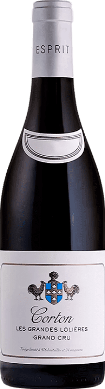Envio grátis | Vinho tinto Domaine Leflaive Esprit les Grandes Lolieres Rouge A.O.C. Corton França Pinot Preto 75 cl