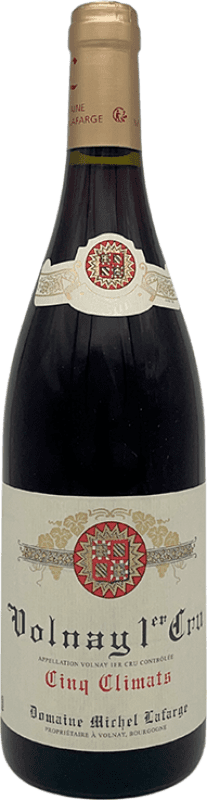 Free Shipping | Red wine Domaine Michel Lafarge Cinq Climats Premier Cru A.O.C. Volnay France Pinot Black 75 cl