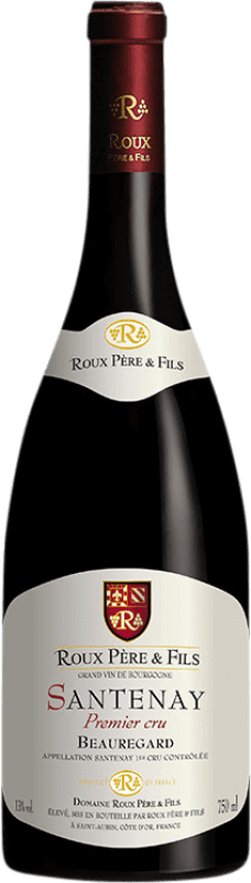 Spedizione Gratuita | Vino rosso Domaine Roux Beauregard Premier Cru A.O.C. Santenay Francia Pinot Nero 75 cl