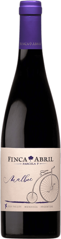 Envio grátis | Vinho Tinto Finca Abril. F Parcela Única I.G. Valle de Uco Argentina Malbec 75 cl