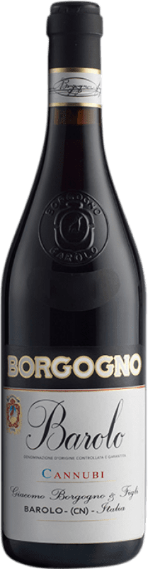 Envoi gratuit | Vin rouge Giacomo Borgogno Cannubi D.O.C.G. Barolo Italie Nebbiolo 75 cl