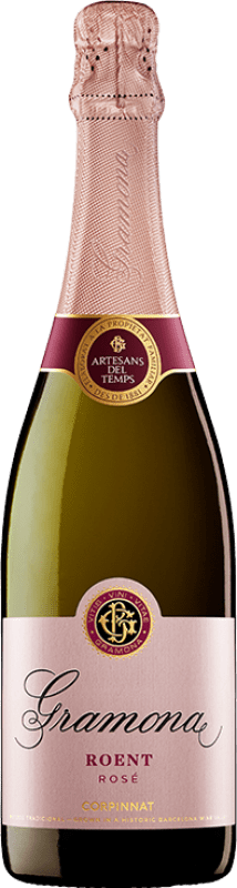 38,95 € Envio grátis | Espumante rosé Gramona Roent Rosé Brut Corpinnat