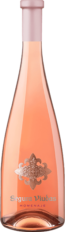 Kostenloser Versand | Rosé-Wein Segura Viudas Homenaje Rosado D.O. Cava Spanien Merlot, Grenache 75 cl