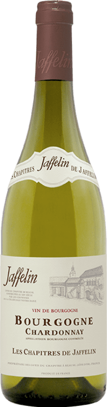 Envio grátis | Vinho branco Jaffelin Les Chapitres A.O.C. Bourgogne França Chardonnay 75 cl