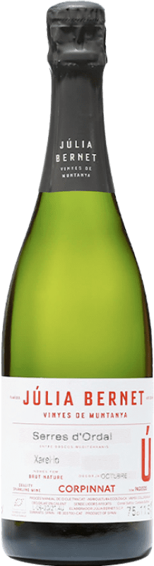 免费送货 | 白起泡酒 Júlia Bernet U Brut Nature Corpinnat 西班牙 Xarel·lo 75 cl