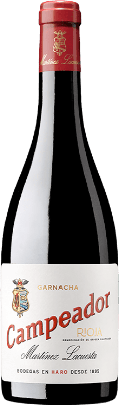 Бесплатная доставка | Красное вино Martínez Lacuesta Campeador D.O.Ca. Rioja Испания Garnacha — Гренаш 75 cl