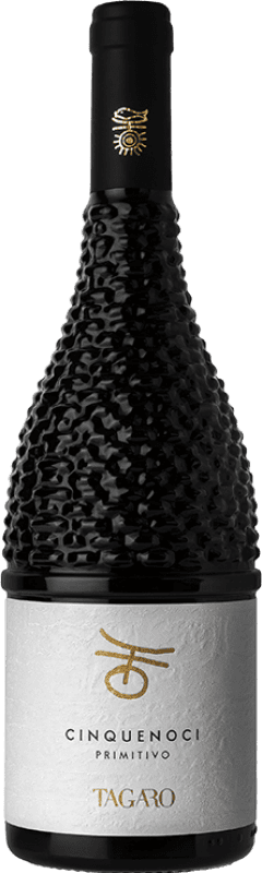 Envio grátis | Vinho Tinto Masseria Tagaro Cinquenoci I.G.T. Puglia Itália Primitivo 75 cl