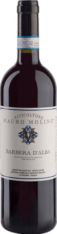 Бесплатная доставка | Красное вино Mauro Molino D.O.C. Barbera d'Alba Италия Barbera — Барбера 75 cl